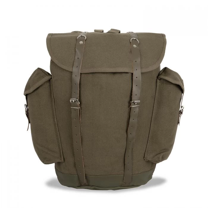 Mil-Tec BW Gebirgsrucksack Mit Lederriemen 4 Mil-Tec BW Gebirgsrucksack Mit Lederriemen – Bild 2