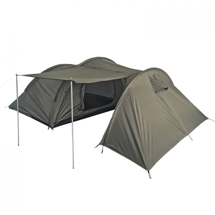 Mil-Tec 4-Mann-Zelt Mit Stauraum 3 Mil-Tec 4-Mann-Zelt Mit Stauraum