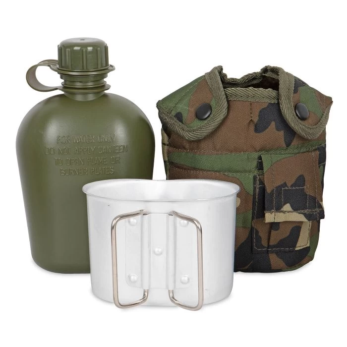 Mil-Tec US Feldflasche M. Becher U. Hülle 6 Mil-Tec US Feldflasche M. Becher U. Hülle – Bild 4