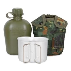 Mil-Tec US Feldflasche M. Becher U. Hülle 11 Mil-Tec US Feldflasche M. Becher U. Hülle -Rabatte auf Outdoor-Survivalausrüstung 14506 021neu