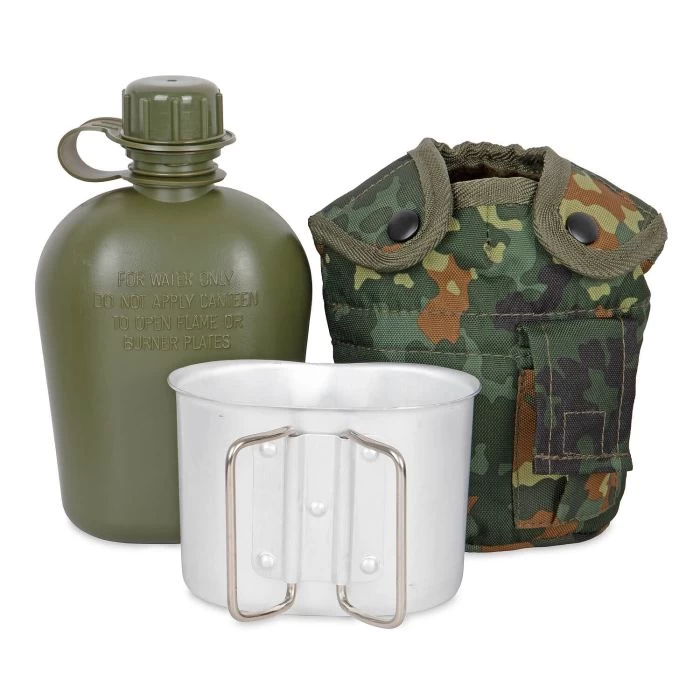 Mil-Tec US Feldflasche M. Becher U. Hülle 7 Mil-Tec US Feldflasche M. Becher U. Hülle – Bild 5