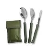 Mil-Tec Klappbesteck 3-tlg. Mit Tasche -Rabatte auf Outdoor-Survivalausrüstung 14626 000 0