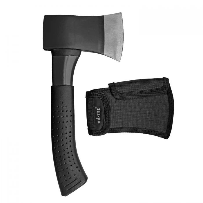 Mil-Tec Vollstahlaxt Mit Kopftasche 4 Mil-Tec Vollstahlaxt Mit Kopftasche – Bild 2