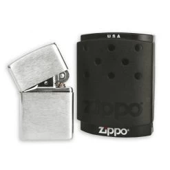 Zippo Feuerzeug Original Chrom Gebürstet