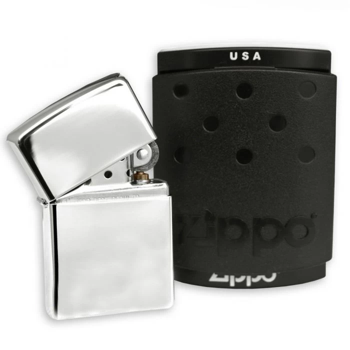 Zippo Feuerzeug Original Chrom Poliert 3 Zippo Feuerzeug Original Chrom Poliert