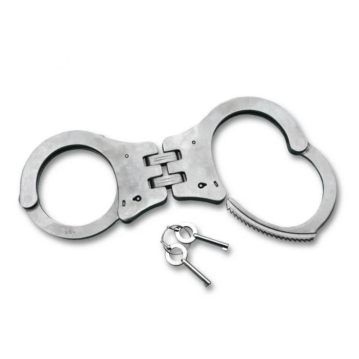 Handschelle Police Double Lock Starr S/Steel 3 Handschelle Police Double Lock Starr S/Steel