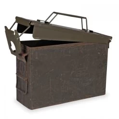 Orig. US Munikiste Metall Klein Cal. 30 Gebraucht -Rabatte auf Outdoor-Survivalausrüstung 91592 500 2