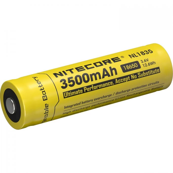 Nitecore Li-Ion Akku Typ 18650 - 3500mAh - NL1835 3 Nitecore Li-Ion Akku Typ 18650 - 3500mAh - NL1835