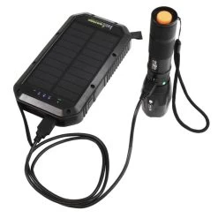 Basic Nature Powerbank 20 Mit Solarpanel -Rabatte auf Outdoor-Survivalausrüstung rr180 867 4