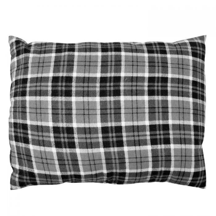 Basic Nature Comfort Reisekissen Kariert 3 Basic Nature Comfort Reisekissen Kariert