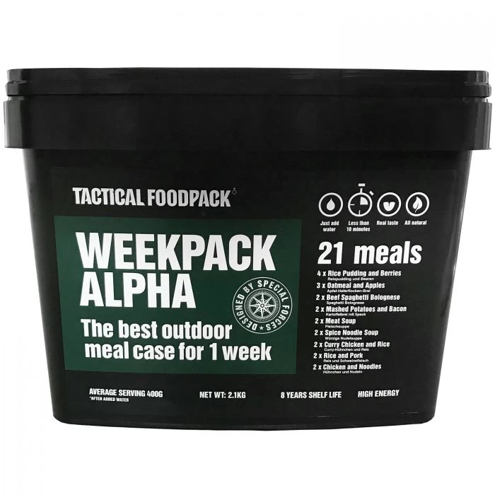 Tactical Foodpack Wochenration Alpha 4 Tactical Foodpack Wochenration Alpha – Bild 2